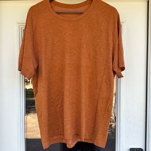 Lululemon orange workout shirt XXL